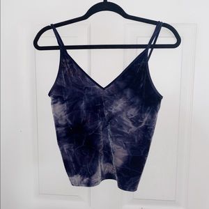 ⭐️3/$20⭐️ American Eagle Purple Tie Dye Velvet Tank Top